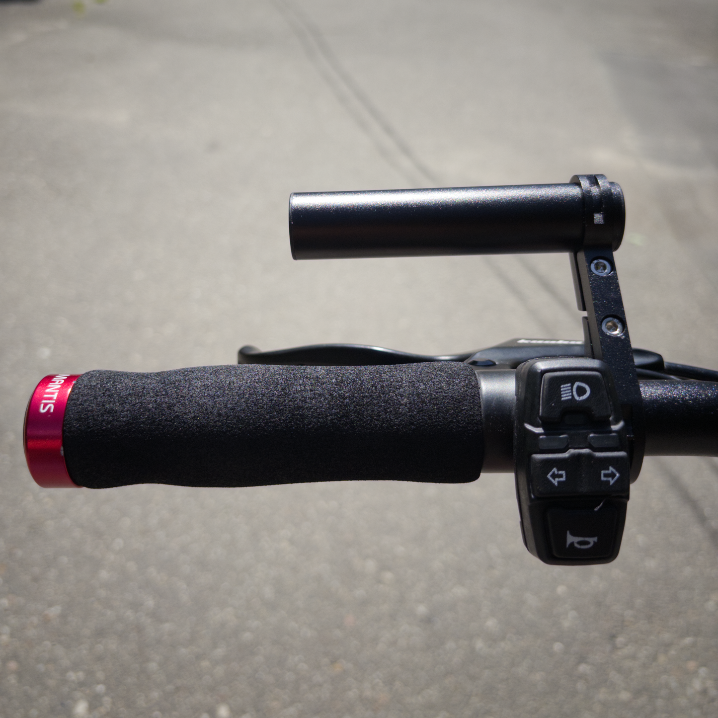 SOLIDNY uchwyt na kierownicę hulajnogi, PRZEDŁUŻENIE KIEROWNICY roweru 10cm