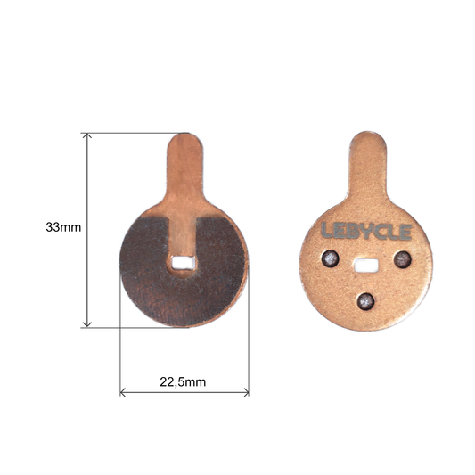 Klocki hamulcowe do hulajnogi Kugoo KuKirin G2 Max | G2 Pro | G3 Metal
