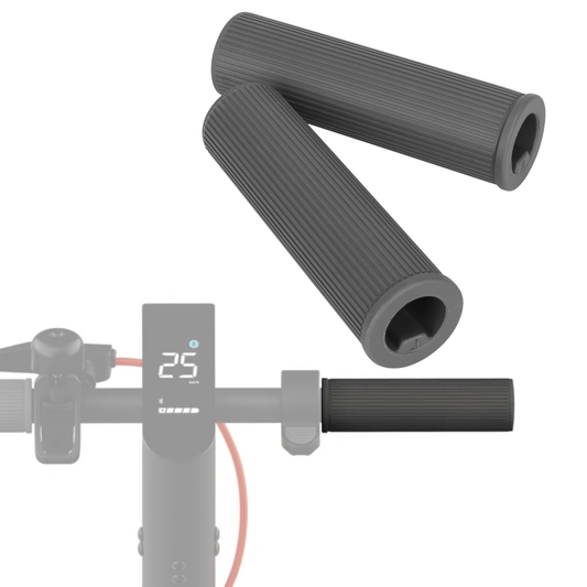 Gumowe rączki / uchwyty kierownicy do Xiaomi 4 Lite Szare gripy, nakładki