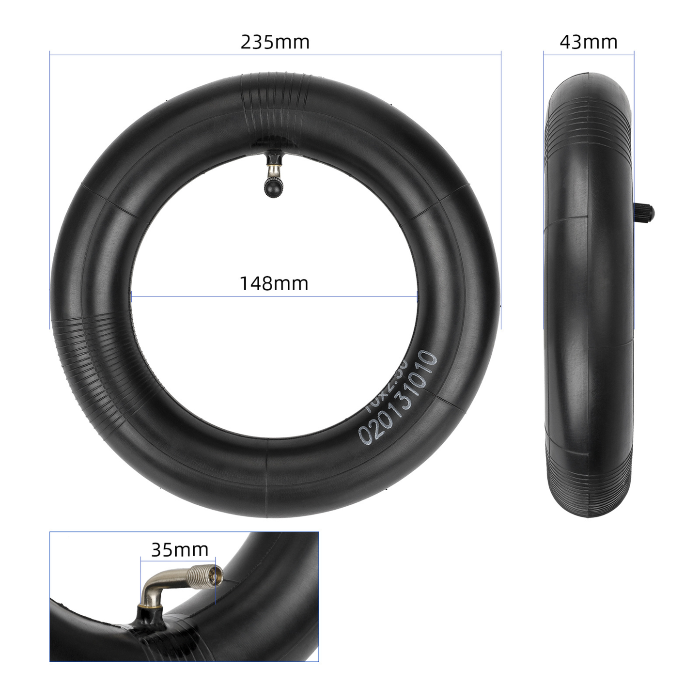 Gruba dętka do Ruptor R1 R3 R6 / Motus Pro 10 / Techlife Q5 Q3 MOCNA 10x2.5
