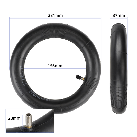 Gruba dętka do Motus Scooty 10 / Blaupunkt ESC910 MOCNA guma Ulip 60/70 6.5