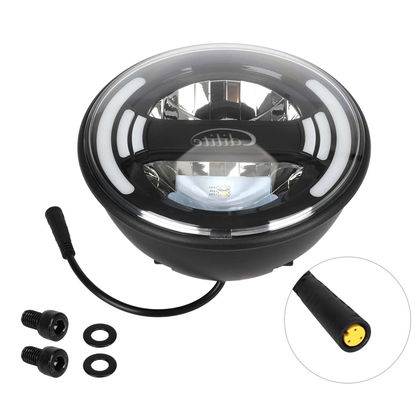 Duża lampa przednia do Kukirin G4 Max – oryginalny reflektor LED