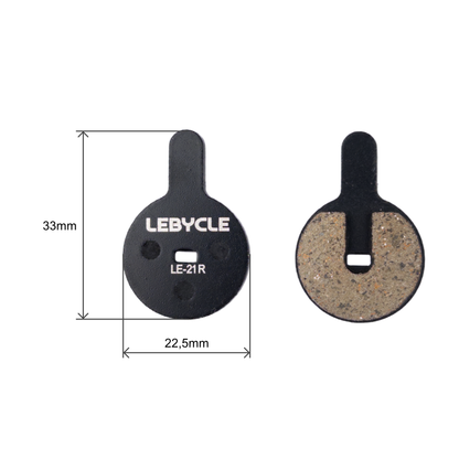 Klocki hamulcowe do hulajnogi Kugoo KuKirin G2 Max | G2 Pro | G3 Półmetal