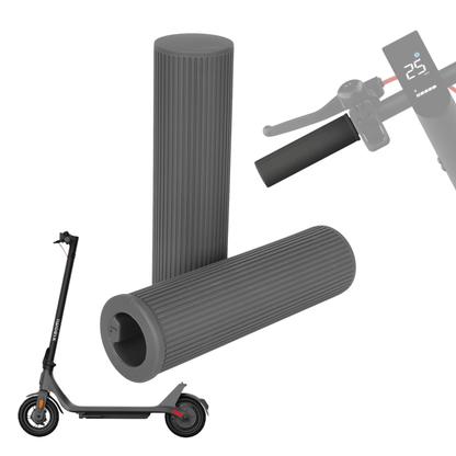 Gumowe rączki / uchwyty kierownicy do Xiaomi 4 Lite Szare gripy, nakładki