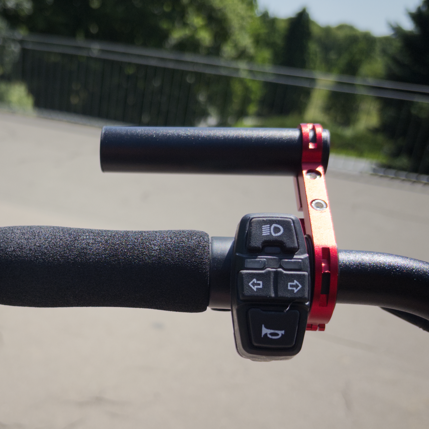 SOLIDNY uchwyt na kierownicę roweru, PRZEDŁUŻKA KIEROWNICY hulajnogi 10cm