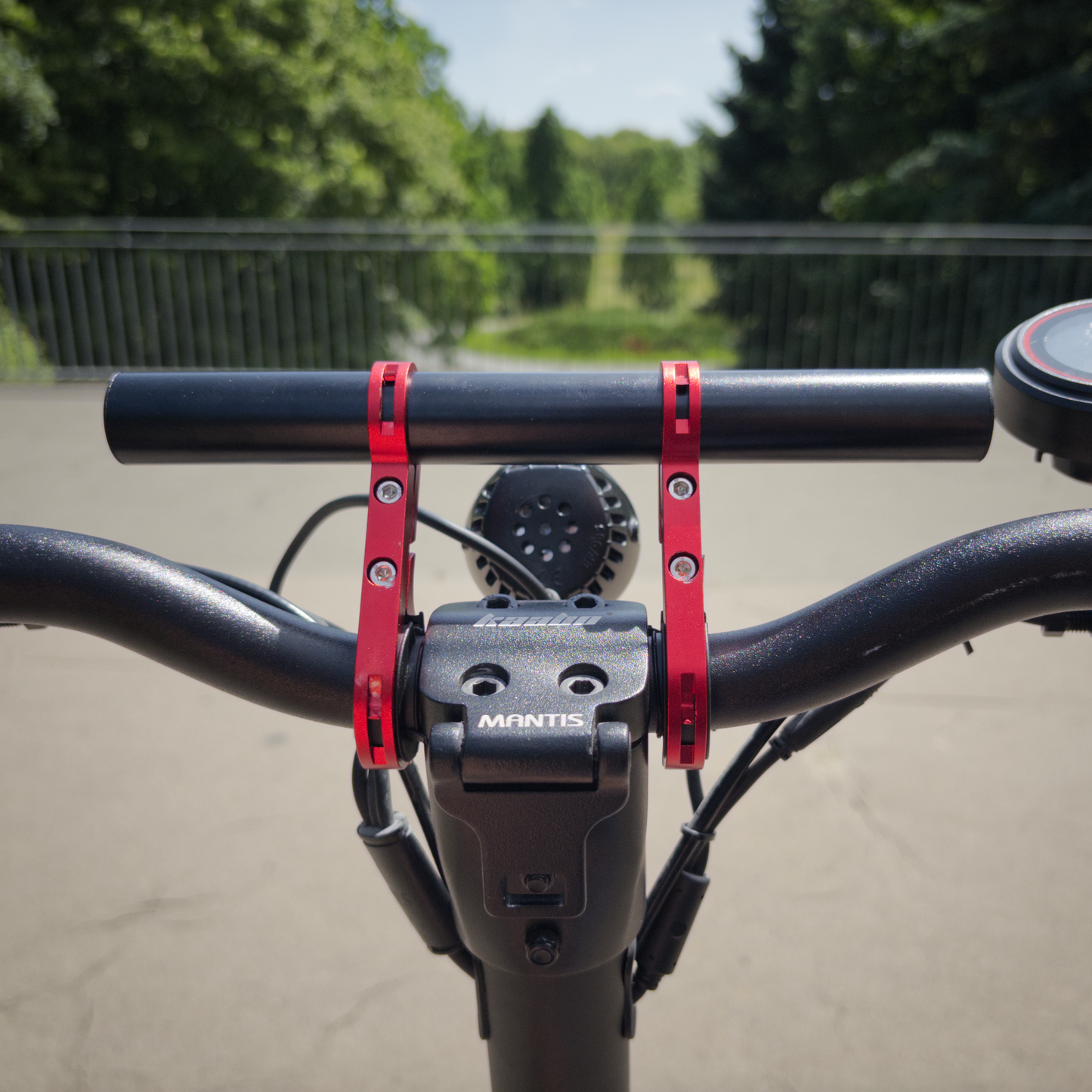 SOLIDNY uchwyt na kierownicę hulajnogi, PRZEDŁUŻENIE KIEROWNICY roweru 20cm