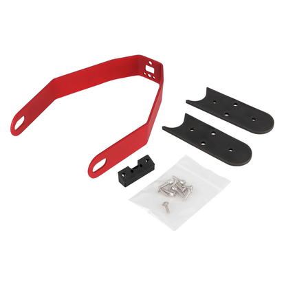 Stalowy, Czerwony wspornik błotnika do Xiaomi M365 / Pro, Motus Scooty 8.5
