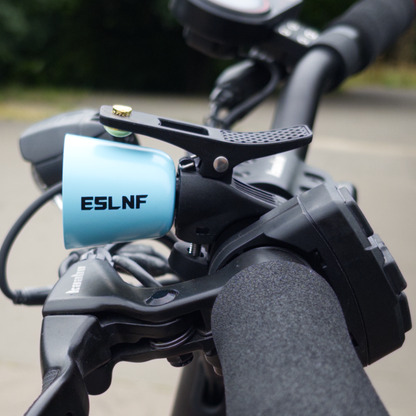 Głośny wygodny dzwonek do hulajnogi elektrycznej dzwonek rowerowy błękitny