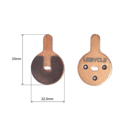 Klocki hamulcowe do hulajnogi Kugoo KuKirin G2 Max | G2 Pro | G3 Metal