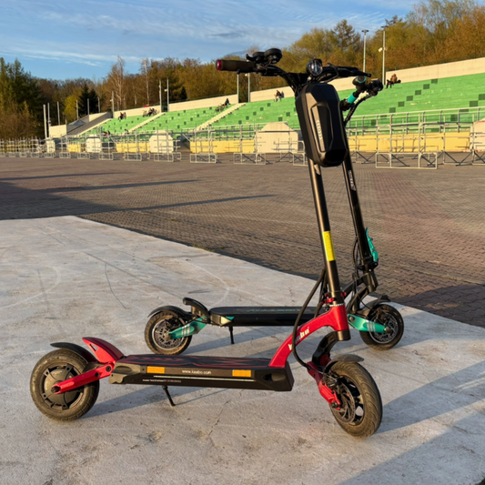 Torba sakwa na hulajnogę na kierownicę czarna Wodoodporna 3L Na butelkę