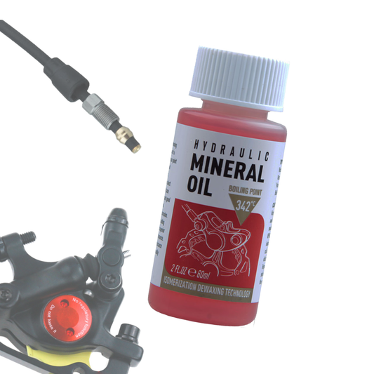 Mineralny płyn olej hamulcowy do hulajnogi do hamulców hydraulicznych 60ml