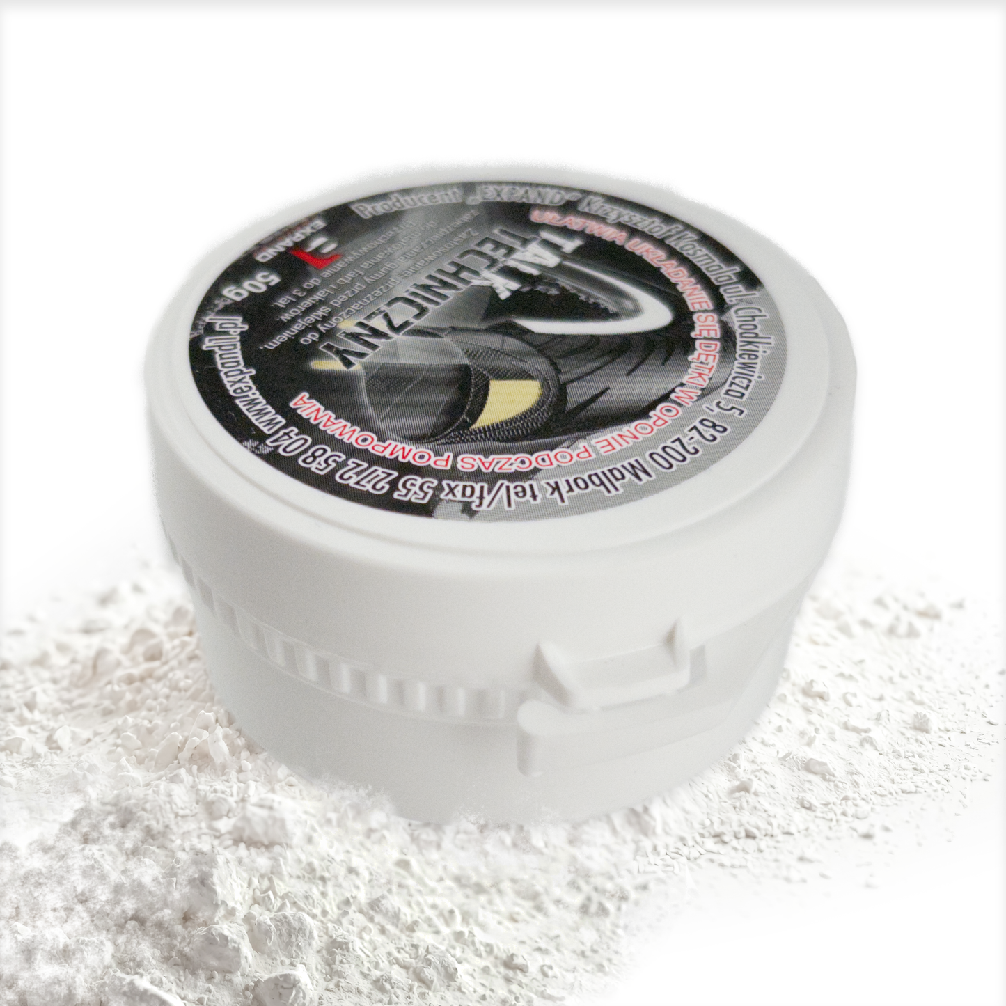 Talk techniczny Expand do dętek, opon wygodne pudełko 50g produkt Polski
