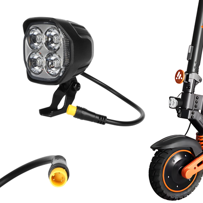 Lampa przednia do Kukirin G2 Pro, światło przód do hulajnogi Kugoo wer. DE