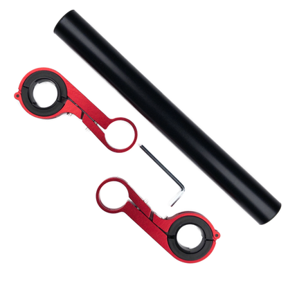 SOLIDNY uchwyt na kierownicę hulajnogi, PRZEDŁUŻENIE KIEROWNICY roweru 20cm