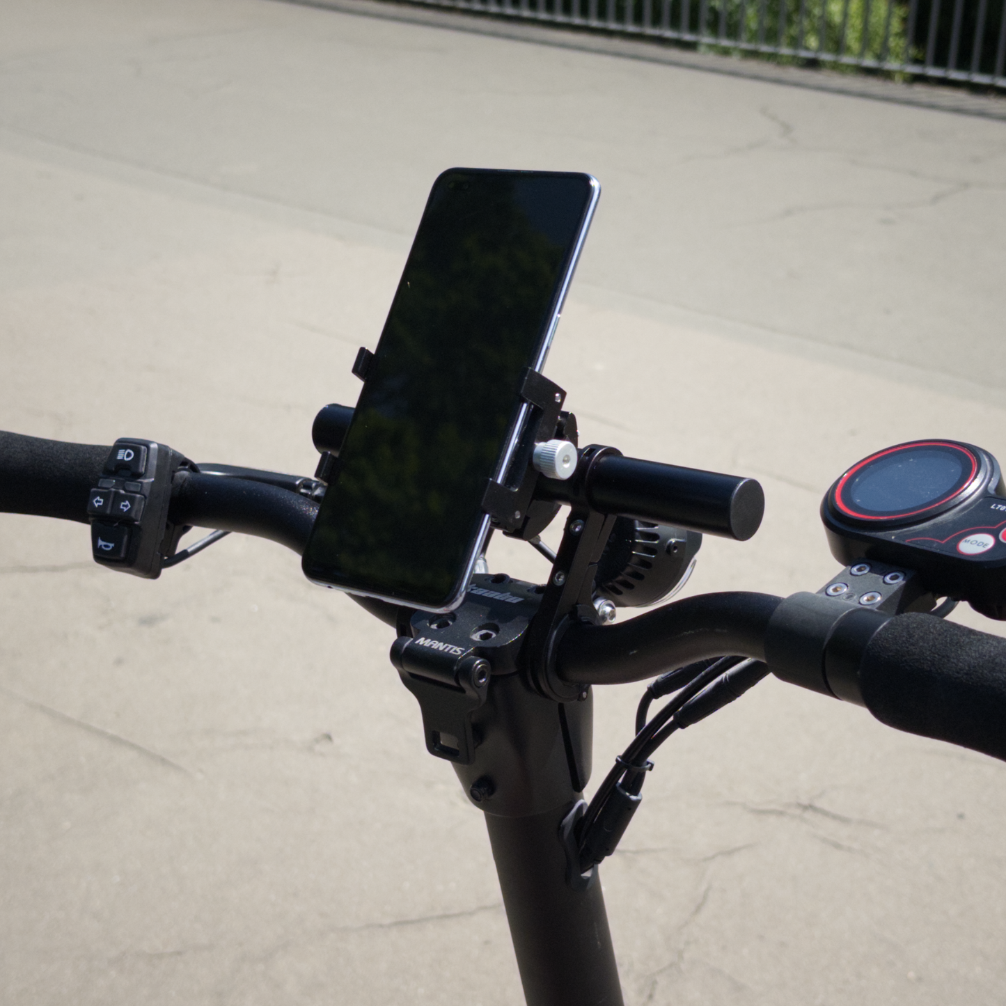 SOLIDNY uchwyt na kierownicę roweru, PRZEDŁUŻKA KIEROWNICY hulajnogi 20cm