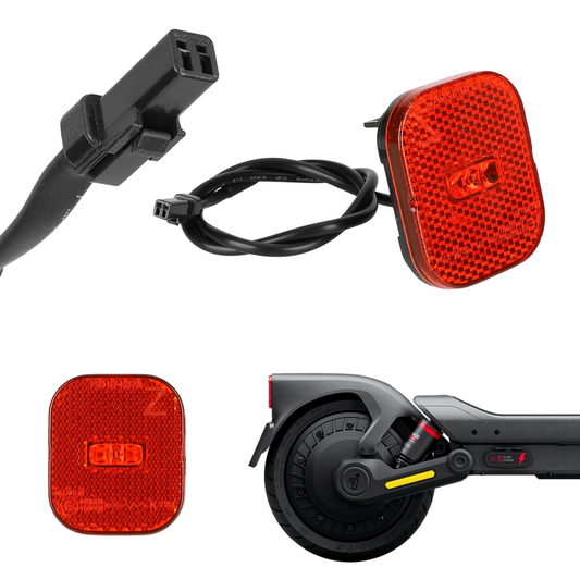 Lampa tylna do Ninebot max G3 / F3 / ZT3 światło tylne do hulajnogi Segway