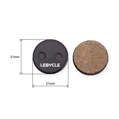 Klocki hamulcowe do hulajnogi Xiaomi M365 / XRider F10 / Motus 8.5 Półmetal
