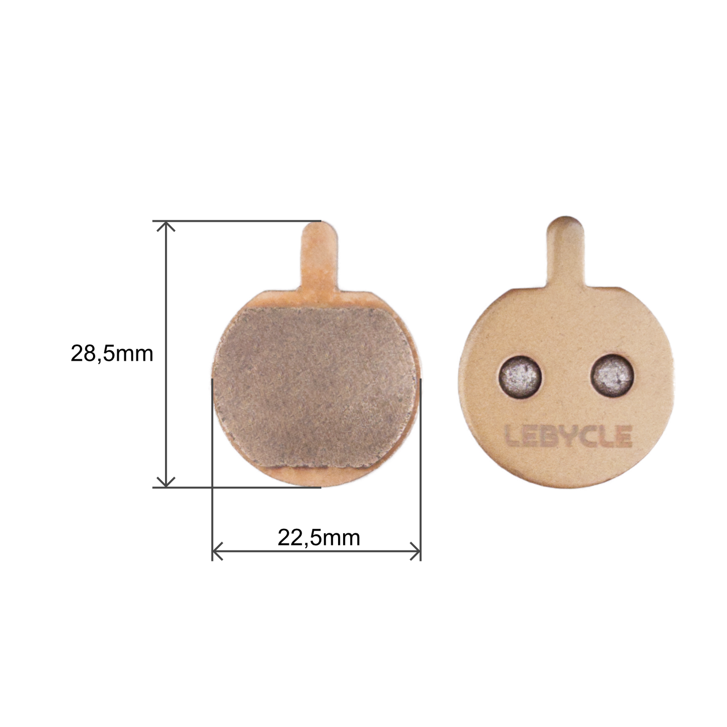 Klocki hamulcowe do Xiaomi scooter pro / M365 | Kugoo M4 / M4 Pro - Metal
