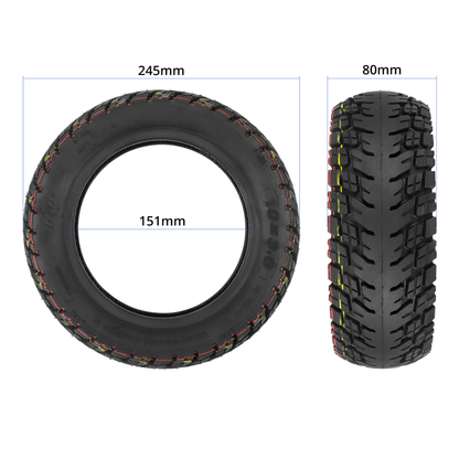 Opona 10x3 - 6 do Techlife Q3 Q5 Q7 Tibo Epic Ausom SR1 F1 Max Kuk A1, ULIP