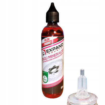 Olej mineralny do hamulców hydraulicznych w hulajnodze rowerze 100ml Expand